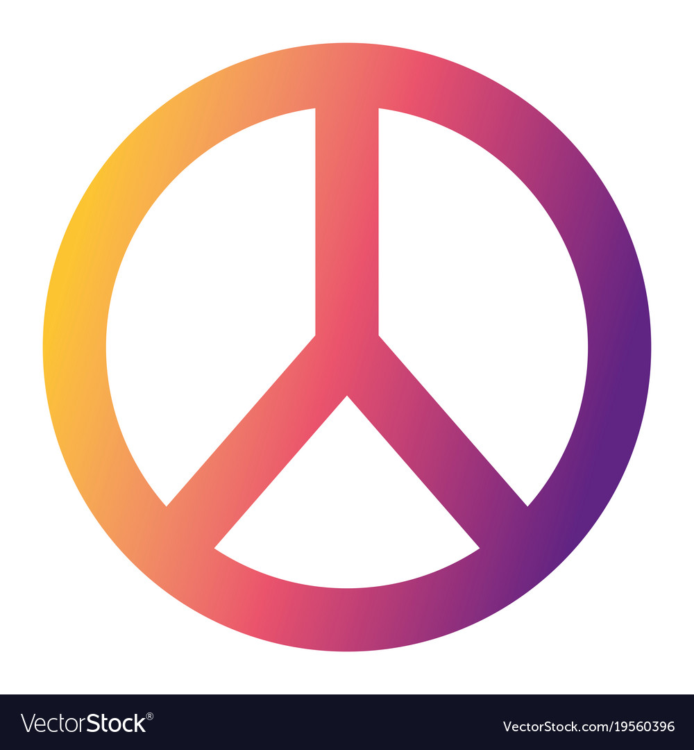  symbole peace and love des hippies 